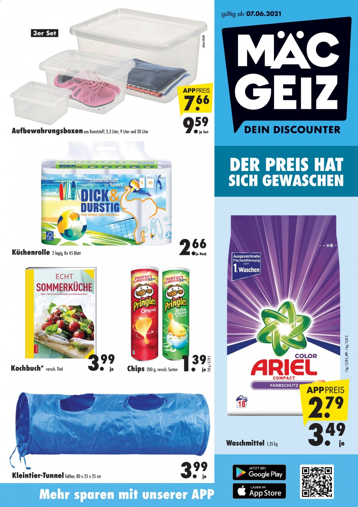 Mäc-Geiz Prospekte  - 7.06.2021 - 13.06.2021. Seite 1