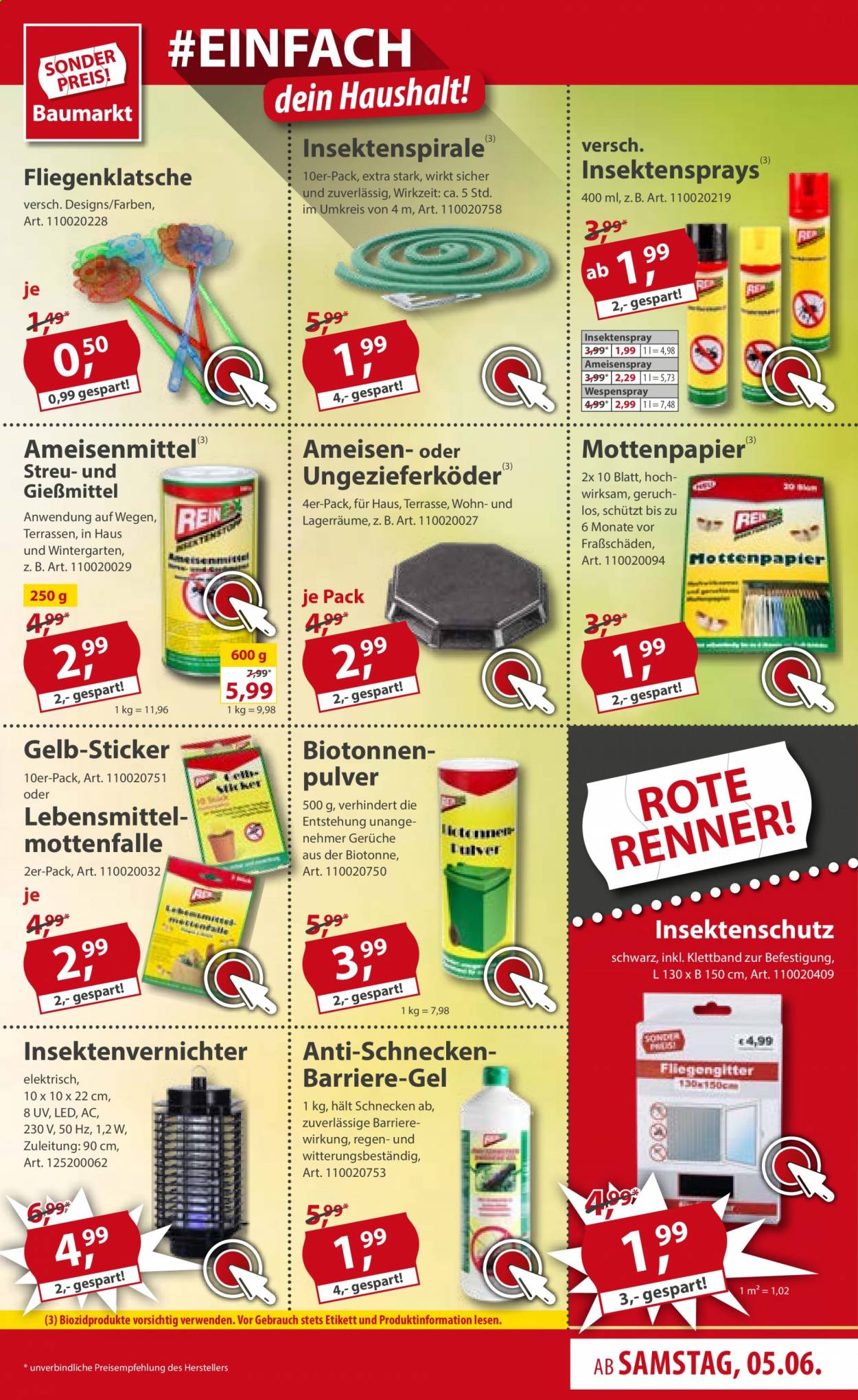 Sonderpreis-Baumarkt Prospekte  - 5.06.2021 - 11.06.2021. Seite 11