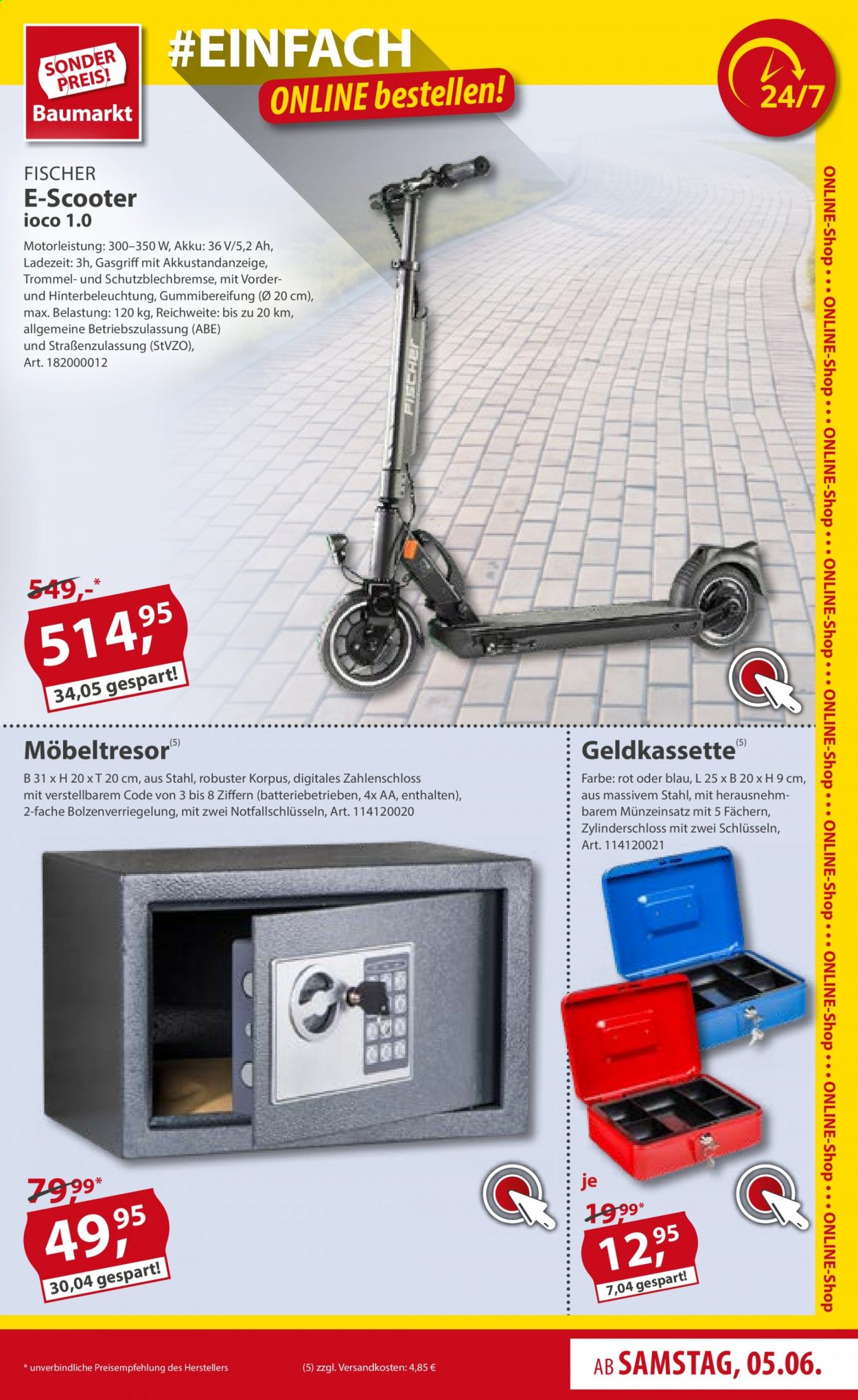 Sonderpreis-Baumarkt Prospekte  - 5.06.2021 - 11.06.2021. Seite 23