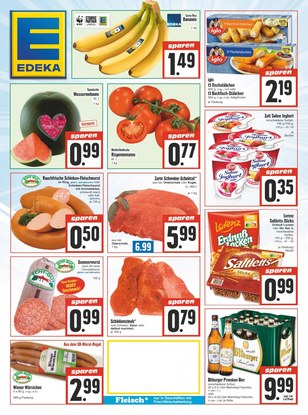 Edeka Prospekte  - 7.06.2021 - 12.06.2021. Seite 1