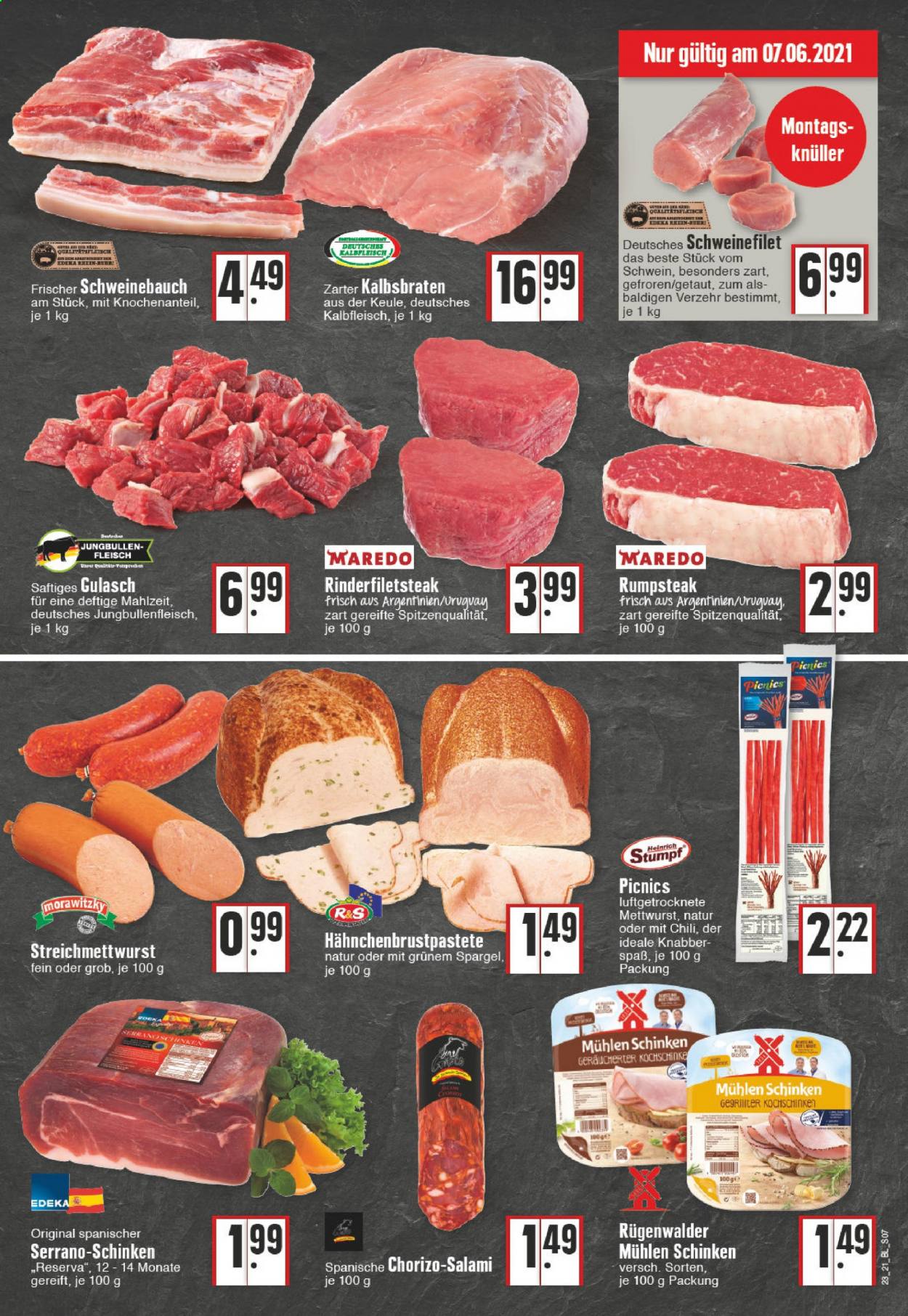 Edeka Prospekte  - 7.06.2021 - 12.06.2021. Seite 7