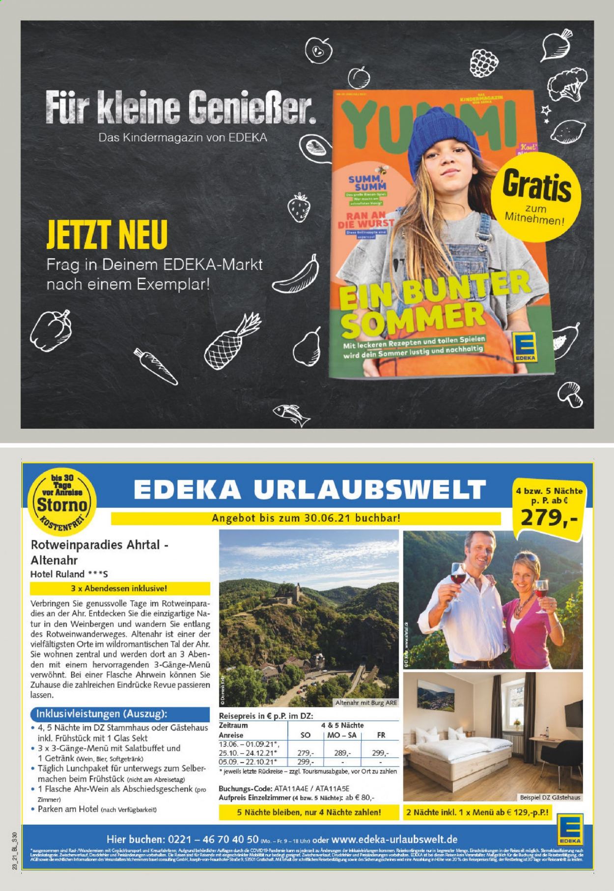 Edeka Prospekte  - 7.06.2021 - 12.06.2021. Seite 30