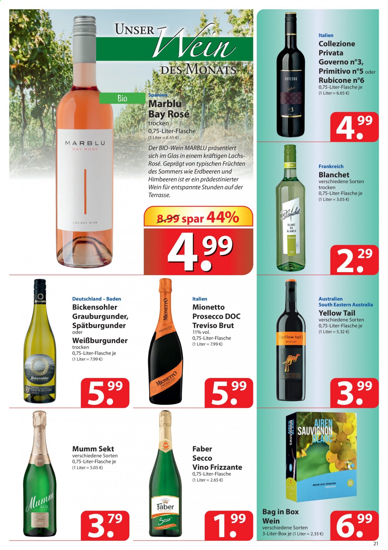 famila Prospekte  - 7.06.2021 - 12.06.2021. Seite 21