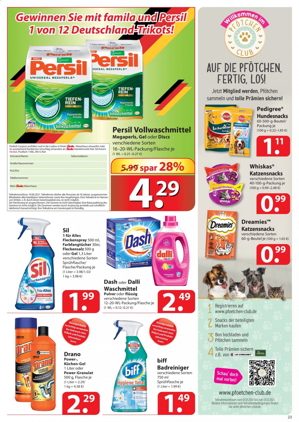 famila Prospekte  - 7.06.2021 - 12.06.2021. Seite 23