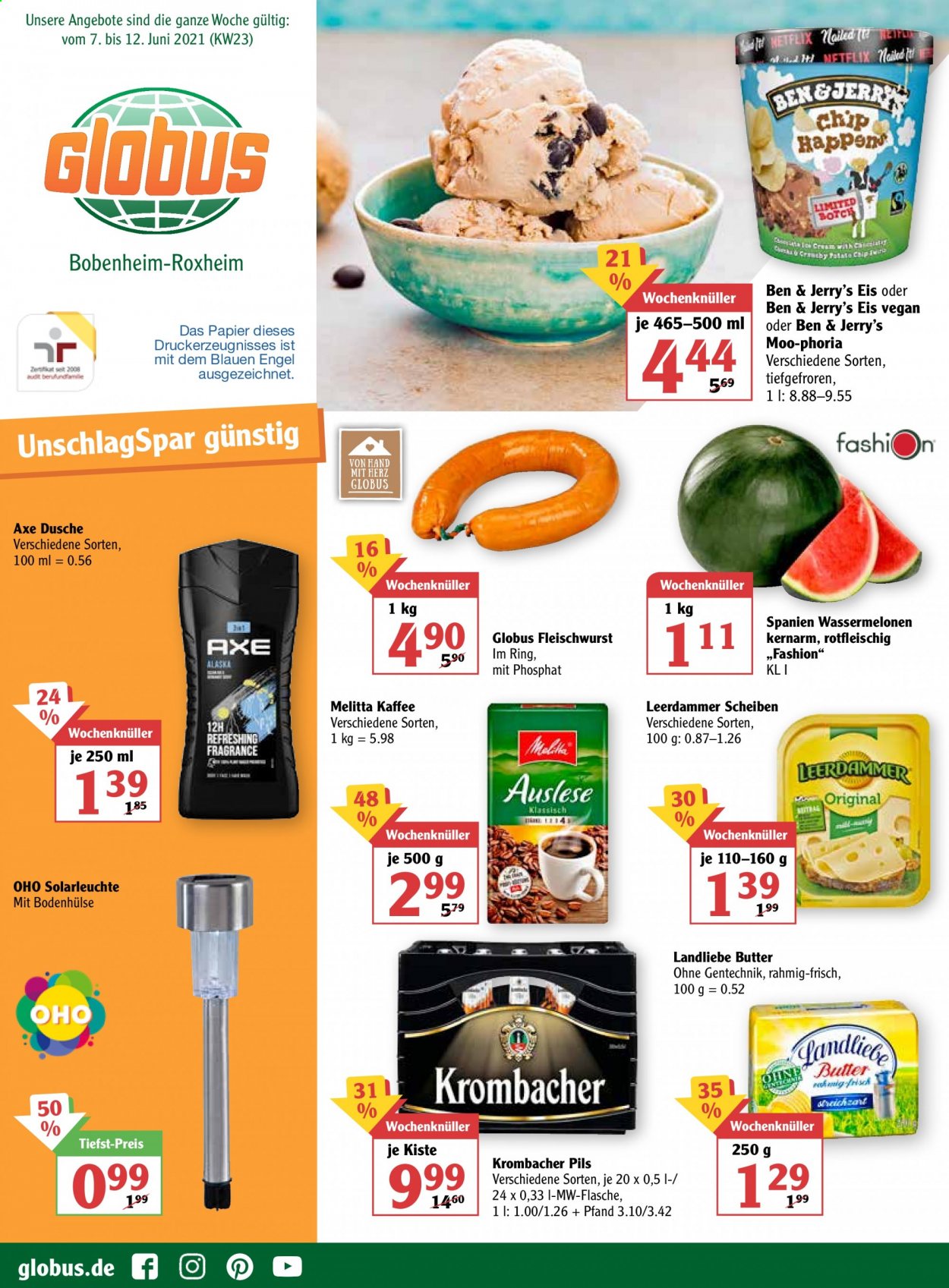 Globus Prospekte  - 7.06.2021 - 12.06.2021. Seite 1