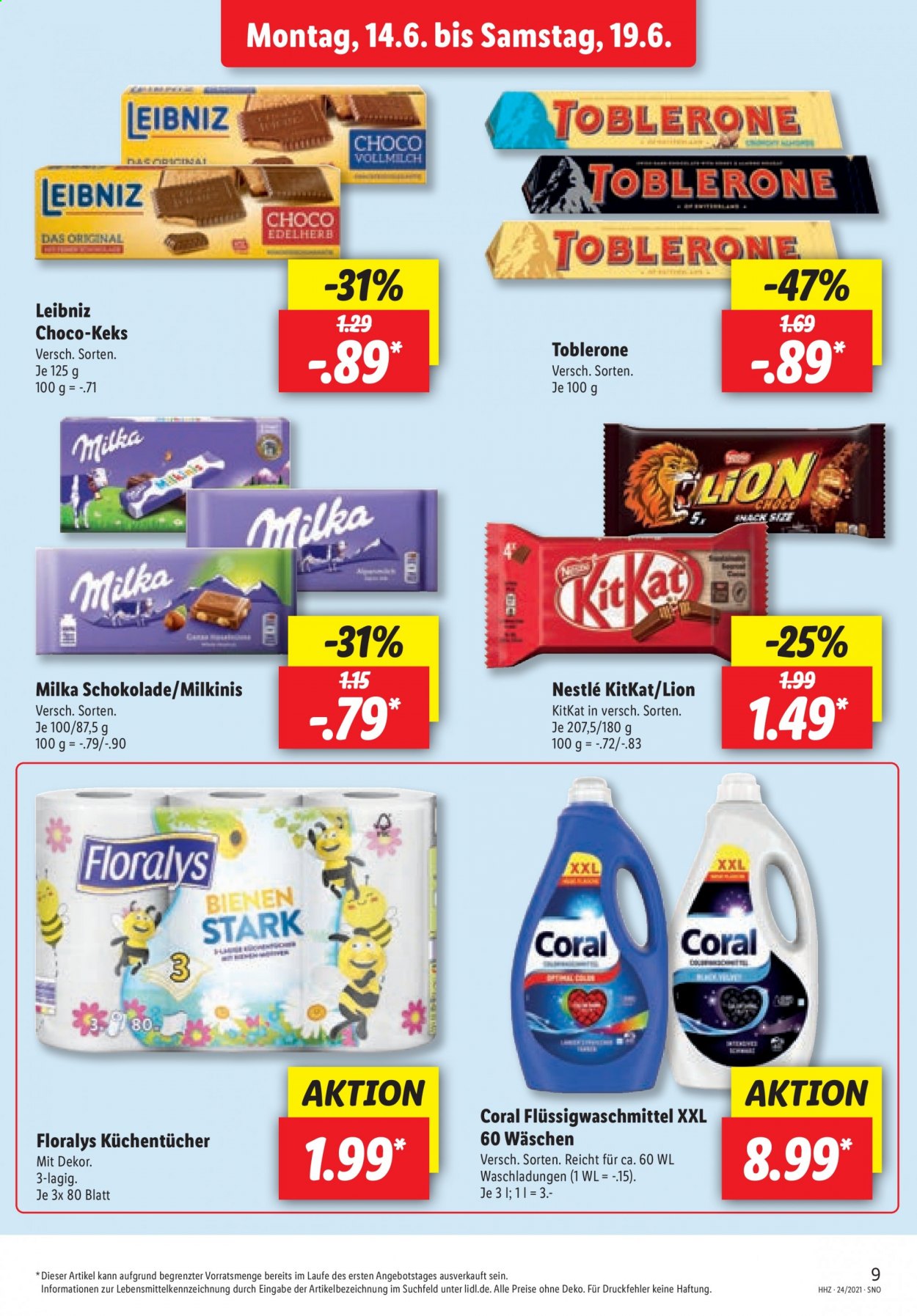 Lidl Prospekte  - 14.06.2021 - 19.06.2021. Seite 9