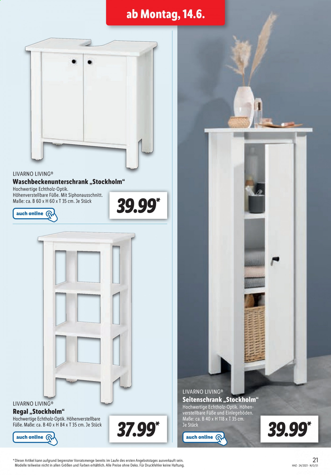 Lidl Prospekte  - 14.06.2021 - 19.06.2021. Seite 21