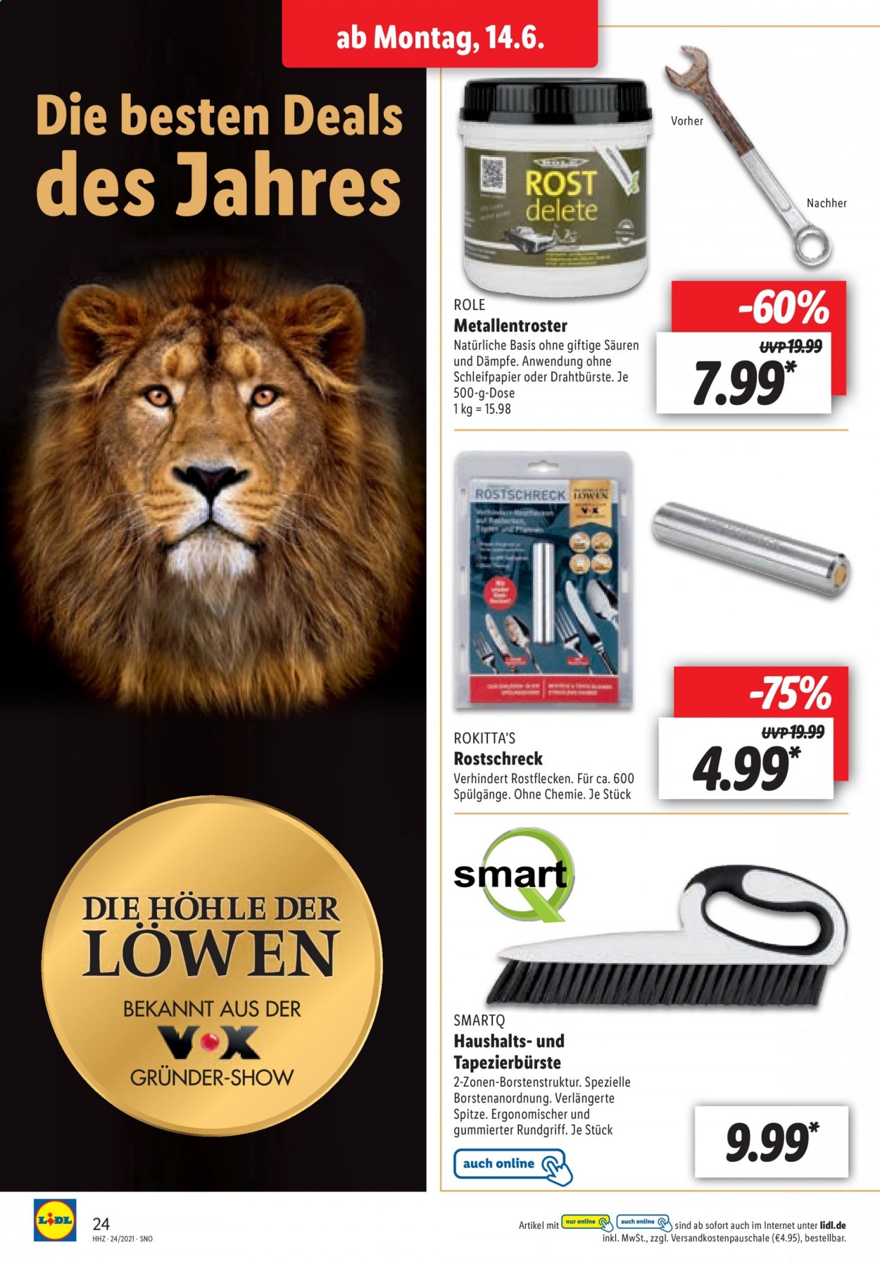 Lidl Prospekte  - 14.06.2021 - 19.06.2021. Seite 24