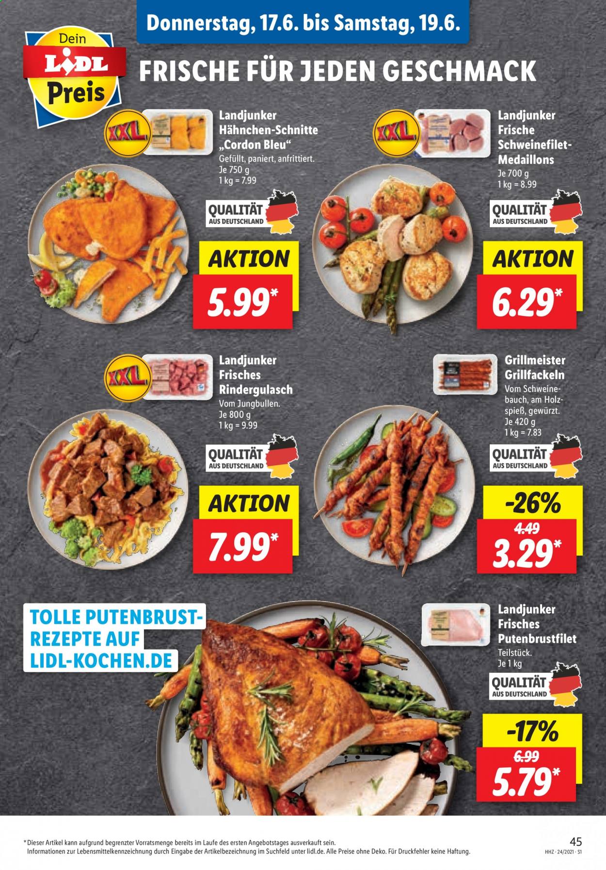Lidl Prospekte  - 14.06.2021 - 19.06.2021. Seite 45