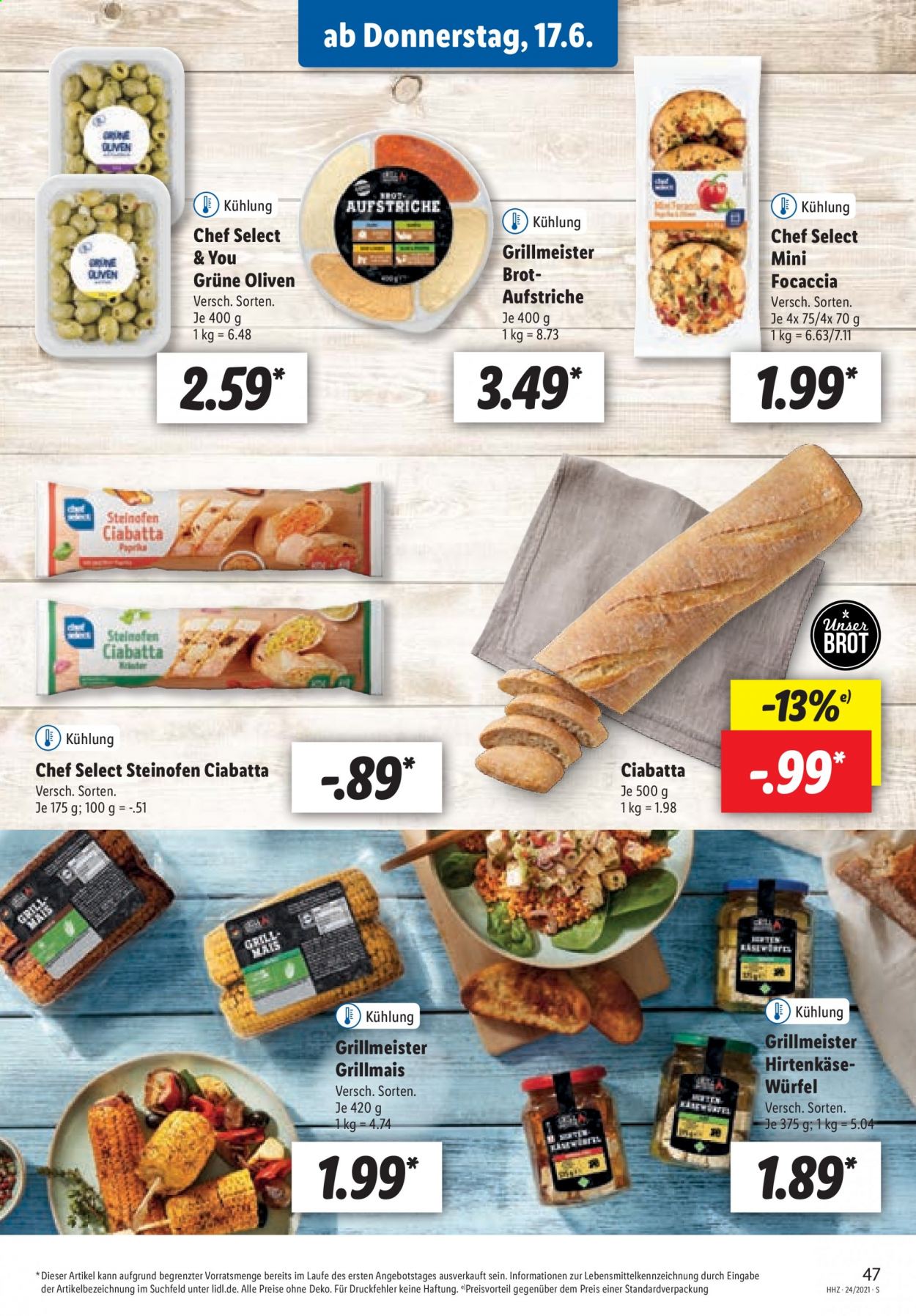 Lidl Prospekte  - 14.06.2021 - 19.06.2021. Seite 47