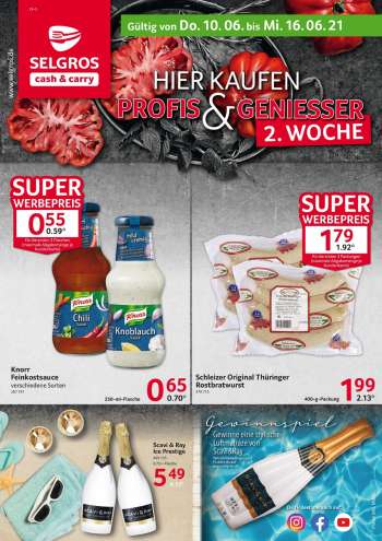 Prospekte Selgros - 10.6.2021 - 16.6.2021.