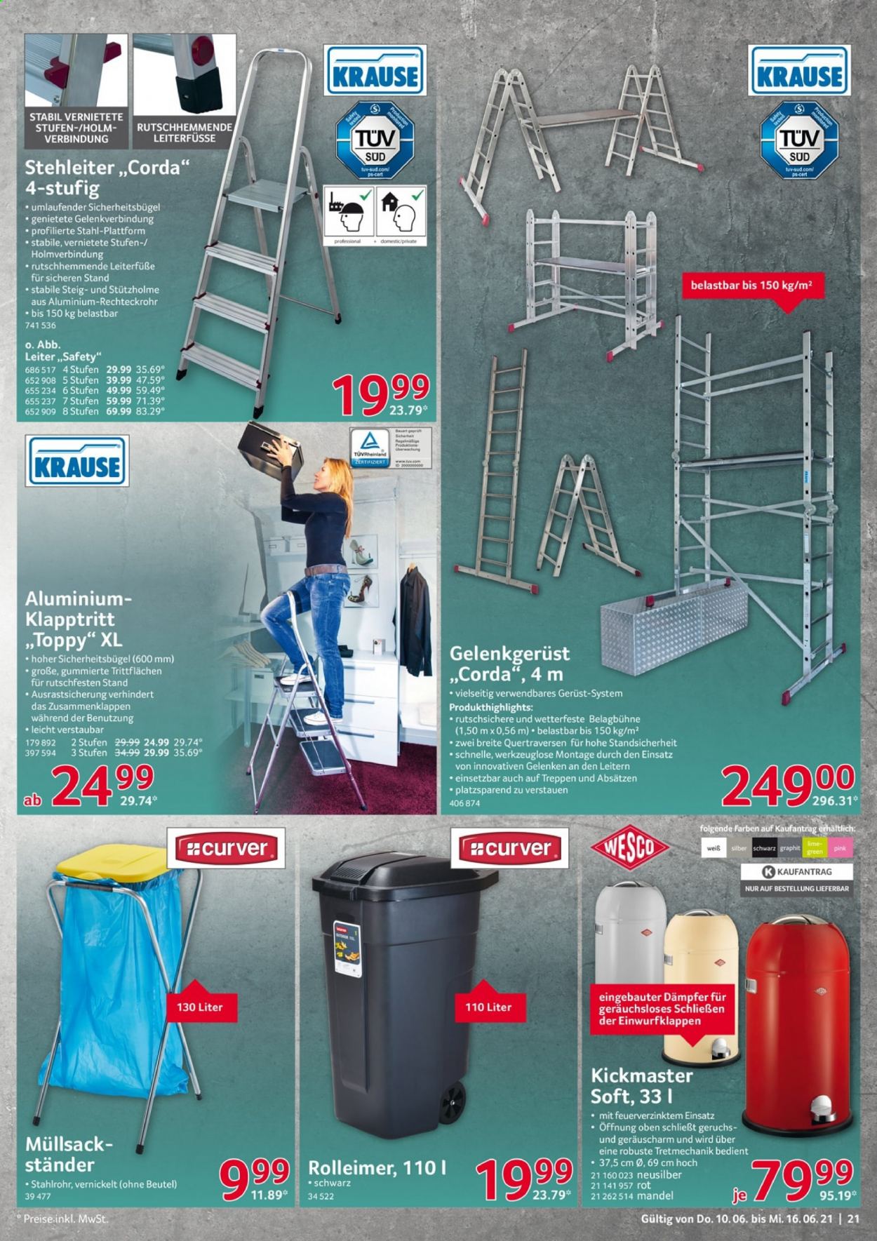 Selgros Prospekte  - 10.06.2021 - 16.06.2021. Seite 21