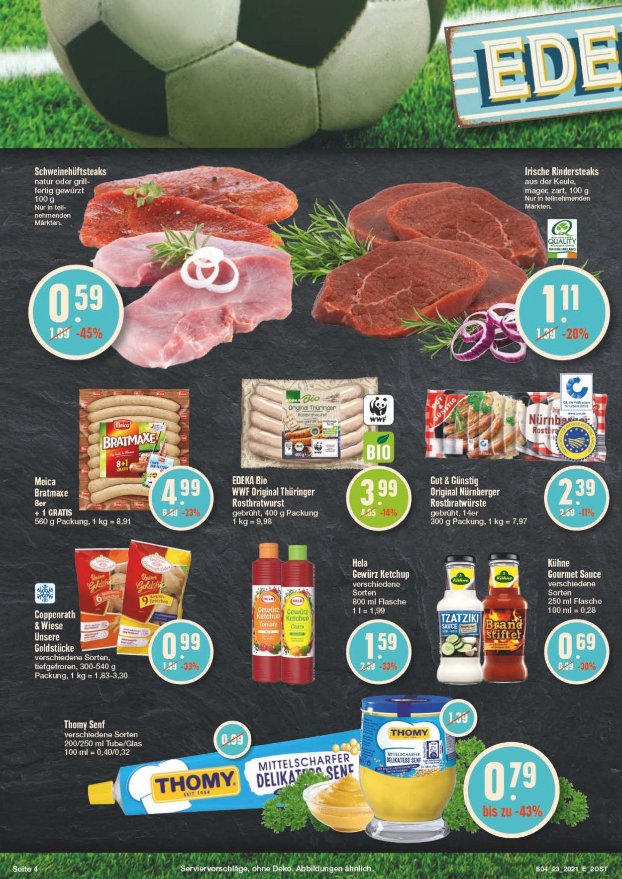 Edeka Prospekte  - 7.06.2021 - 12.06.2021. Seite 4