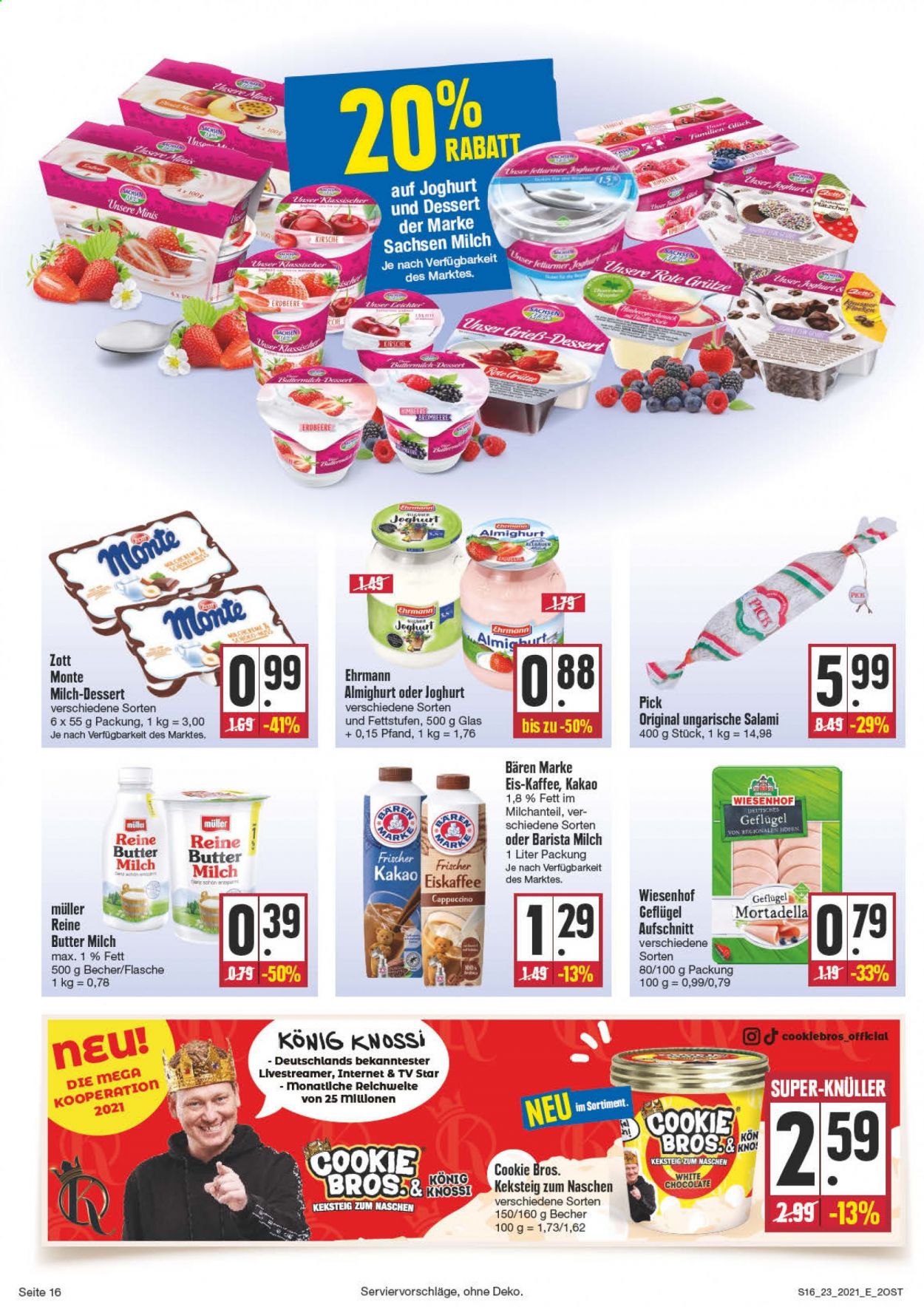 Edeka Prospekte  - 7.06.2021 - 12.06.2021. Seite 16