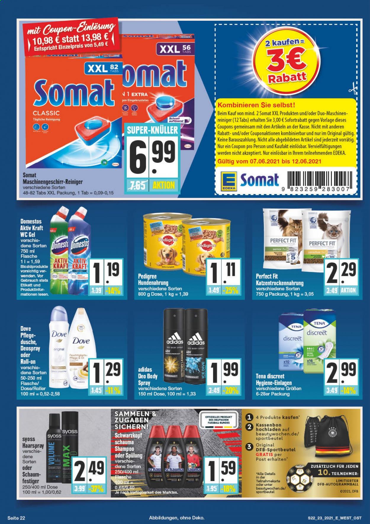 Edeka Prospekte  - 7.06.2021 - 12.06.2021. Seite 22