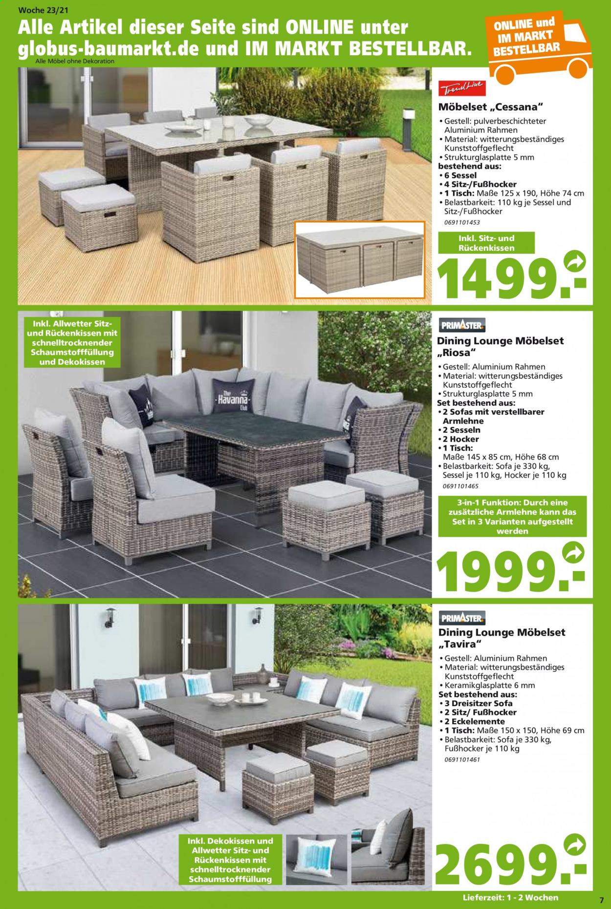 Globus Baumarkt Prospekte  - 7.06.2021 - 12.06.2021. Seite 7