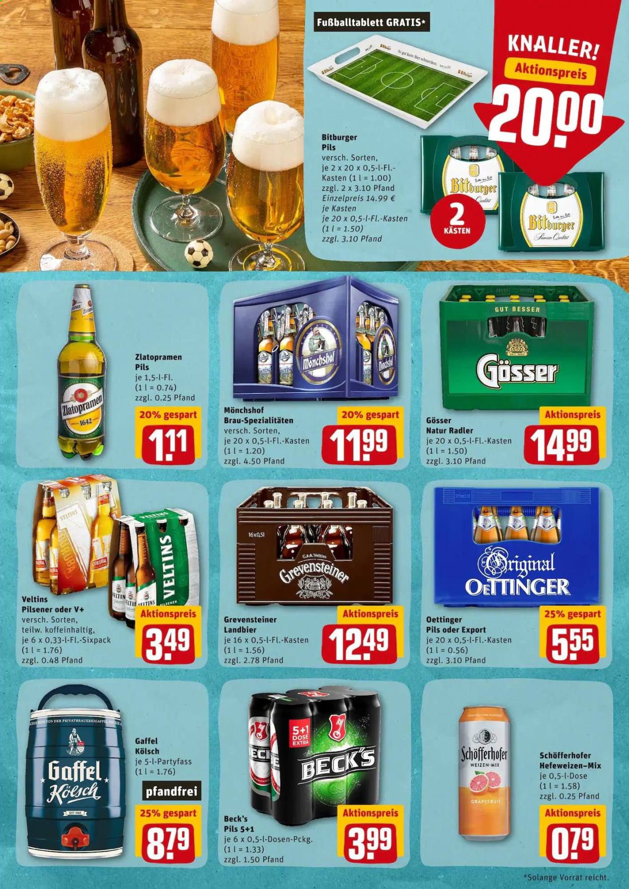 Leták REWE - 7.6.2021 - 12.6.2021. Strana 23