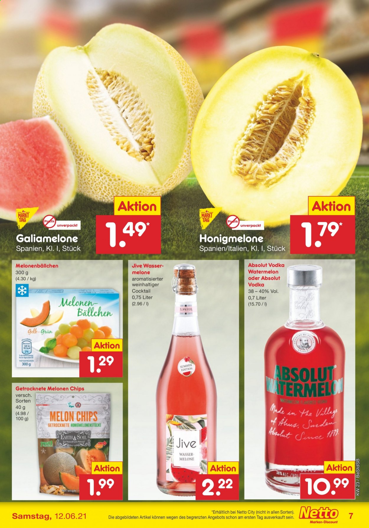 Netto Marken-Discount Prospekte  - 7.06.2021 - 12.06.2021. Seite 7