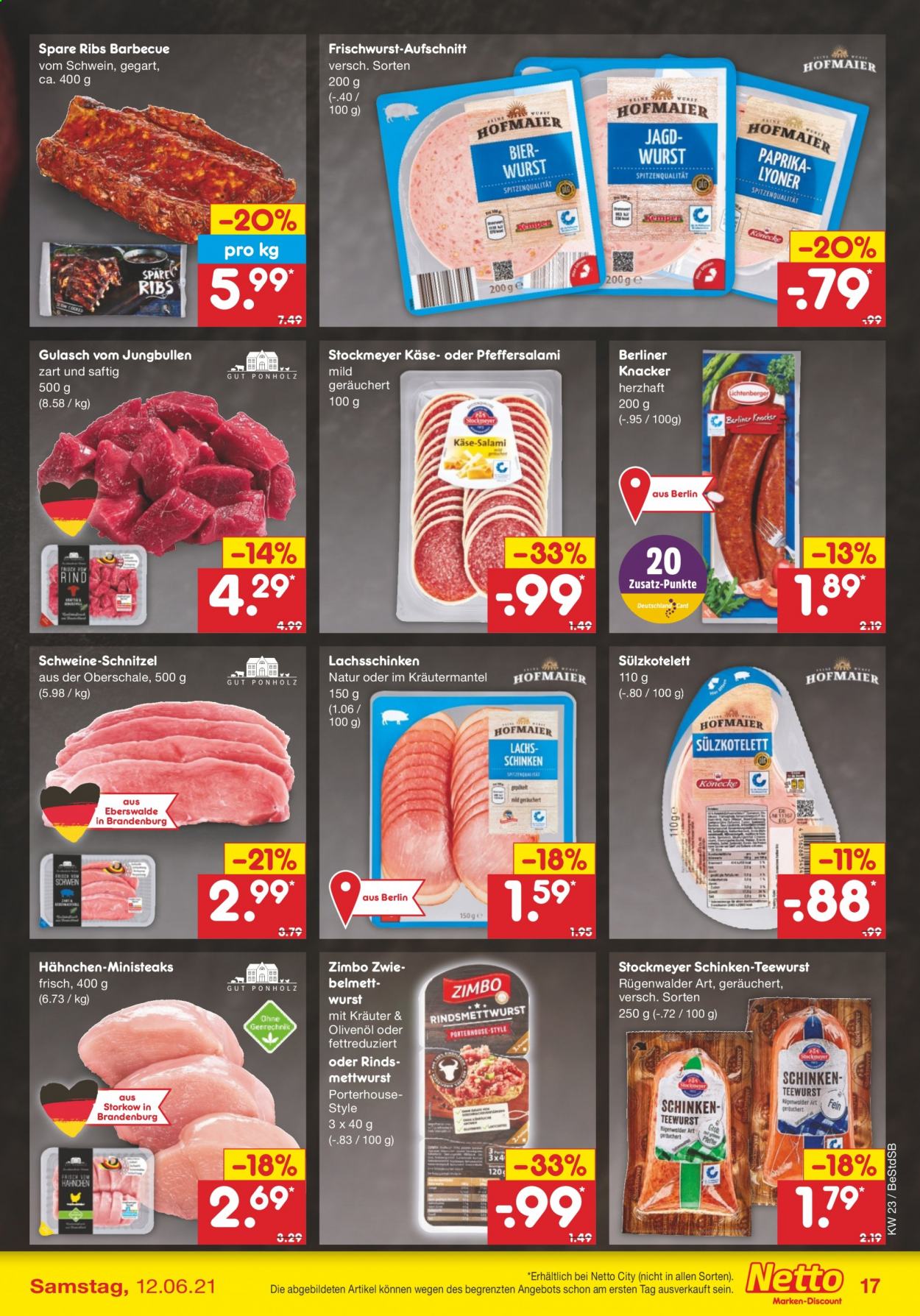 Netto Marken-Discount Prospekte  - 7.06.2021 - 12.06.2021. Seite 17