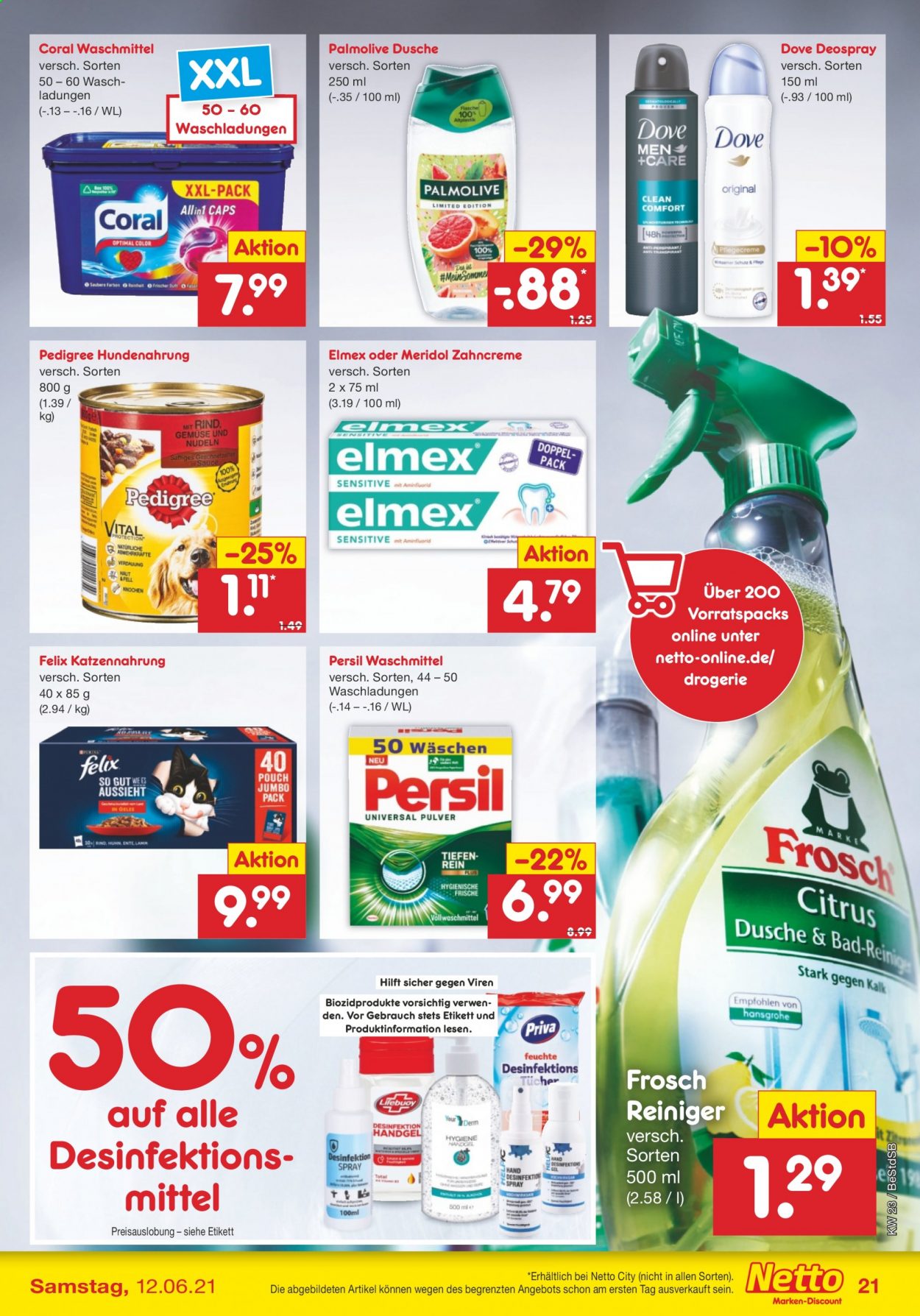 Netto Marken-Discount Prospekte  - 7.06.2021 - 12.06.2021. Seite 21