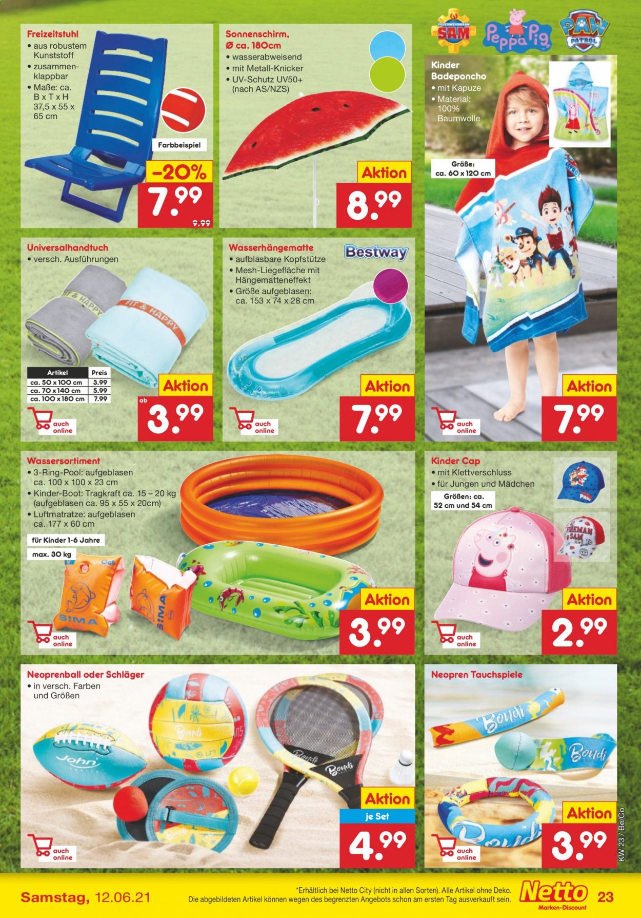 Netto Marken-Discount Prospekte  - 7.06.2021 - 12.06.2021. Seite 23