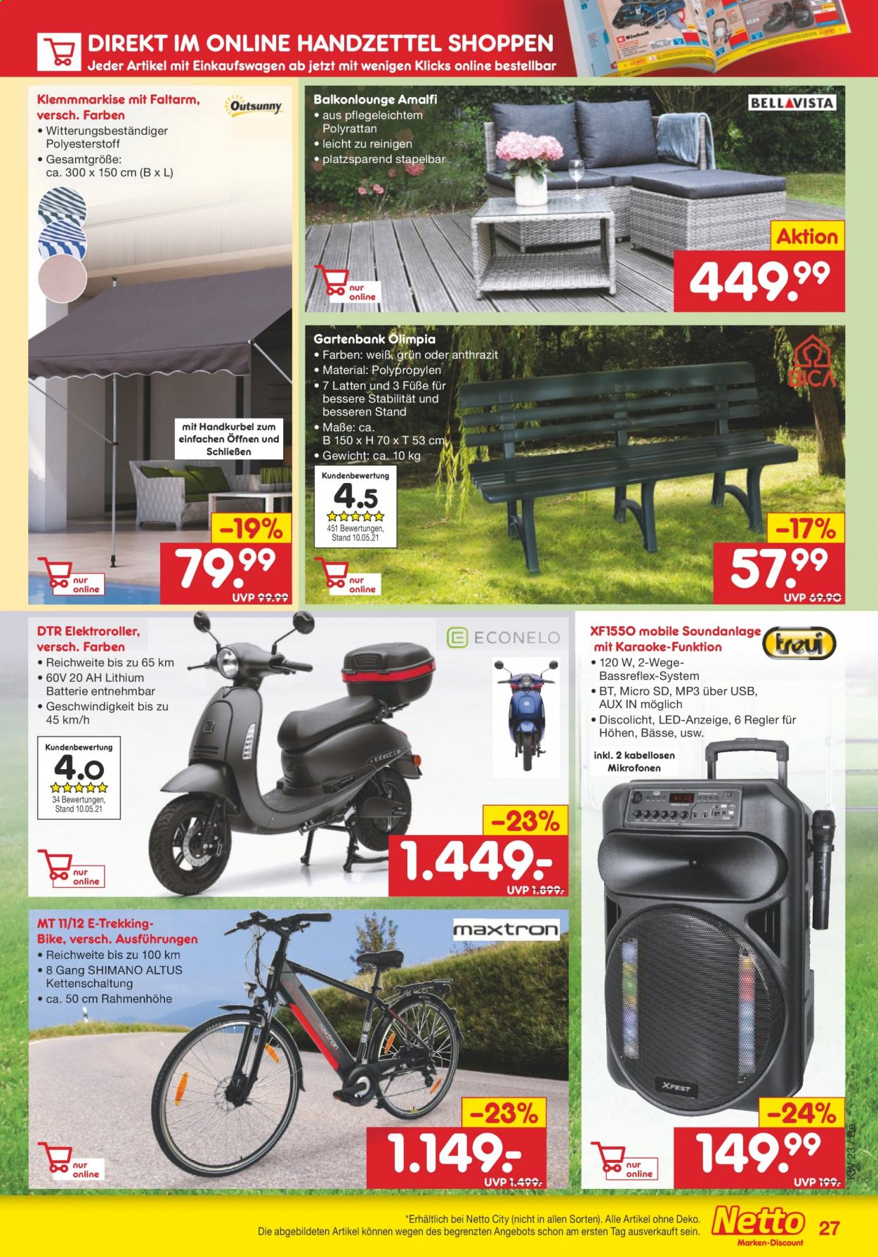 Netto Marken-Discount Prospekte  - 7.06.2021 - 12.06.2021. Seite 27