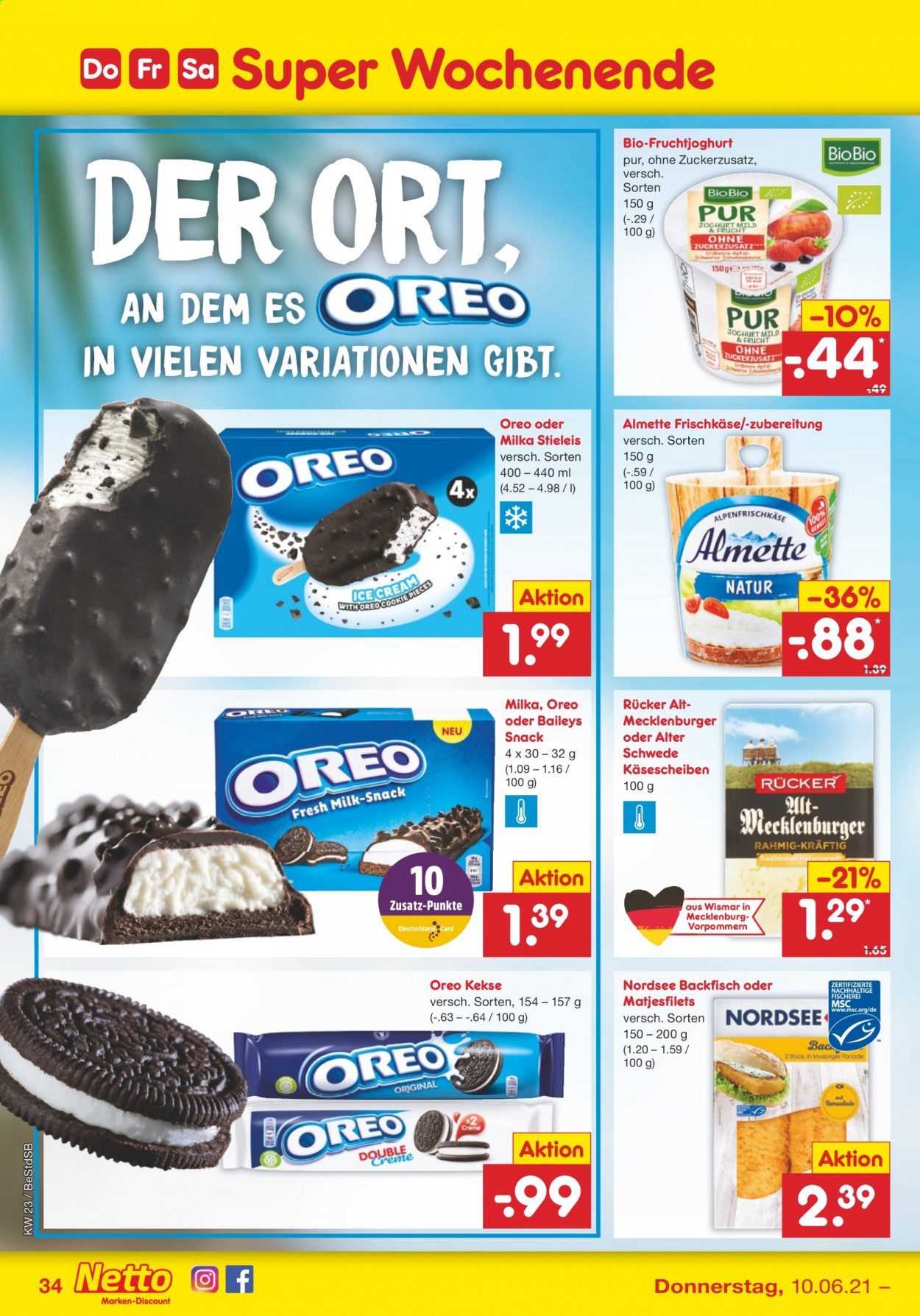 Netto Marken-Discount Prospekte  - 7.06.2021 - 12.06.2021. Seite 34