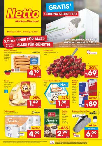 Prospekte Netto Marken-Discount - 7.6.2021 - 12.6.2021.