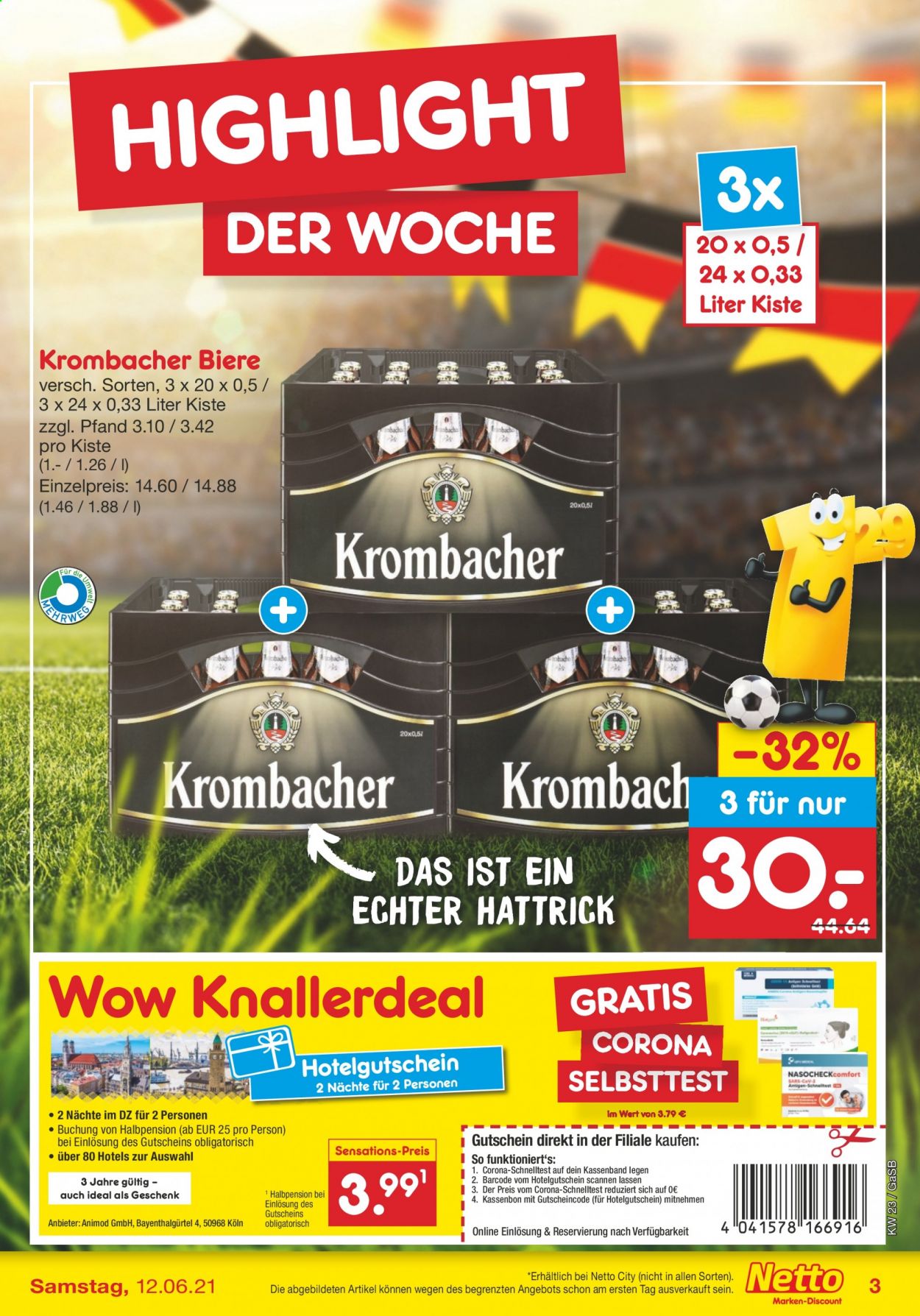 Netto Marken-Discount Prospekte  - 7.06.2021 - 12.06.2021. Seite 3