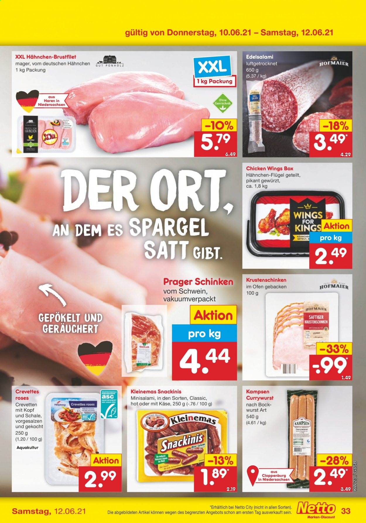 Netto Marken-Discount Prospekte  - 7.06.2021 - 12.06.2021. Seite 33