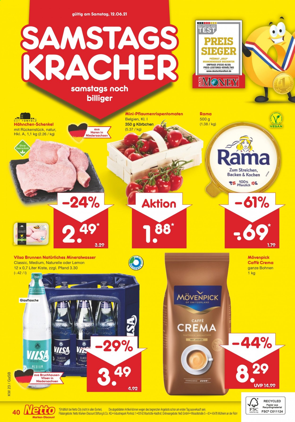 Netto Marken-Discount Prospekte  - 7.06.2021 - 12.06.2021. Seite 40
