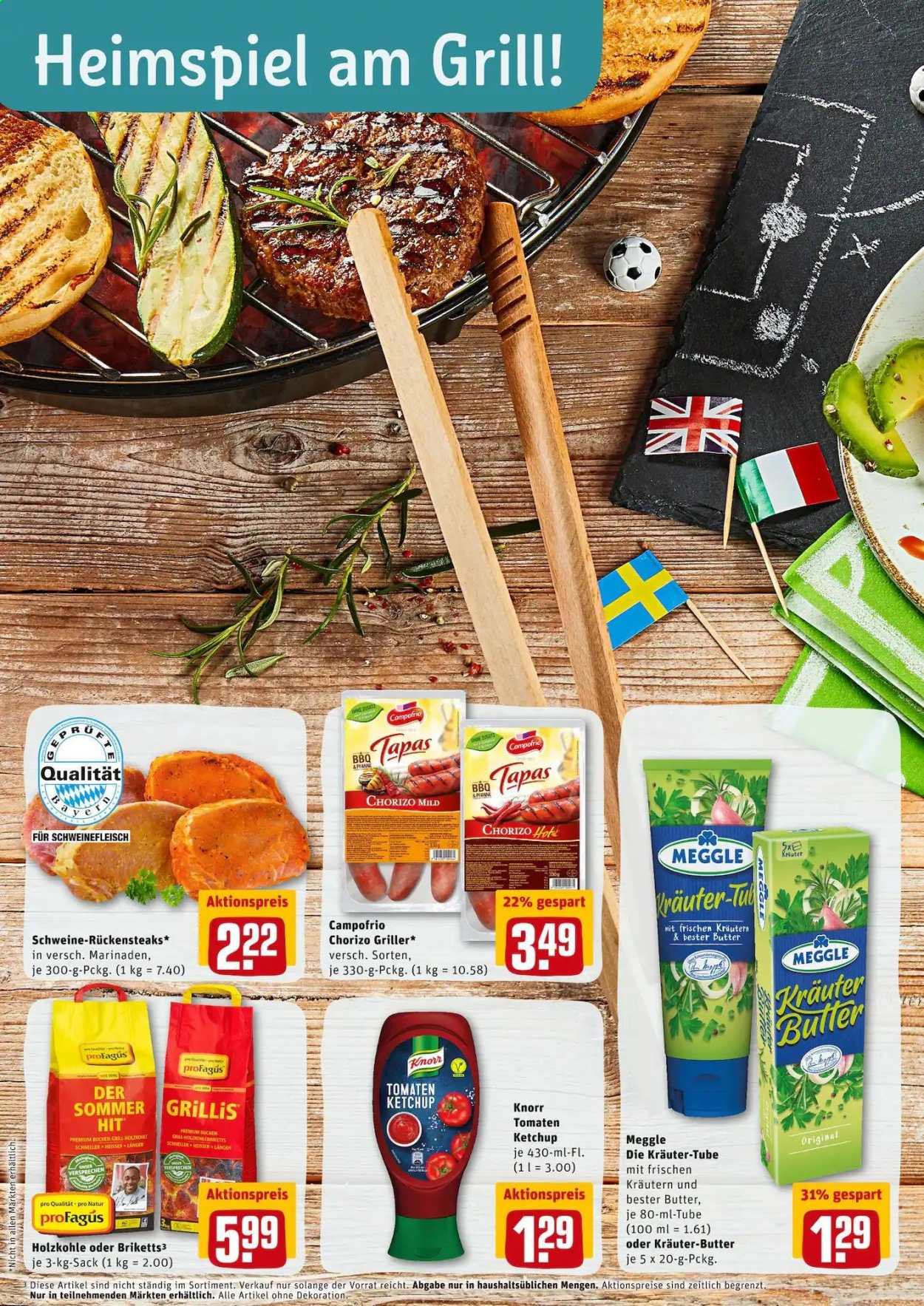 REWE Prospekte  - 7.06.2021 - 12.06.2021. Seite 1