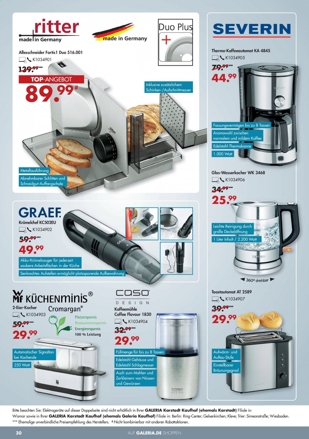 GALERIA Karstadt Kaufhof Prospekte  - 9.06.2021 - 15.06.2021. Seite 30