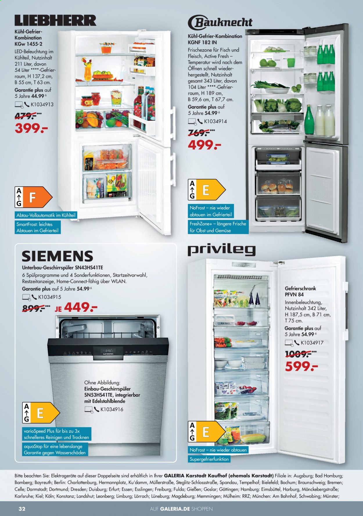 GALERIA Karstadt Kaufhof Prospekte  - 9.06.2021 - 15.06.2021. Seite 32