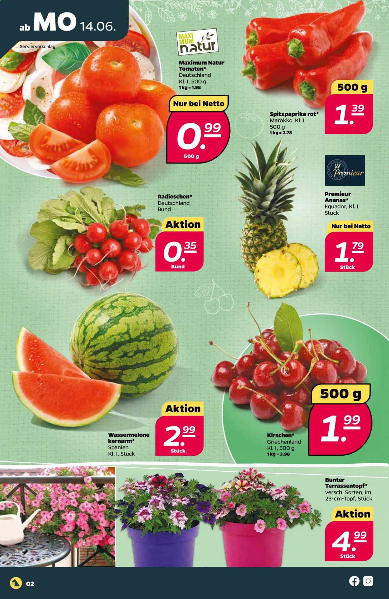 Netto Prospekte  - 14.06.2021 - 19.06.2021. Seite 2