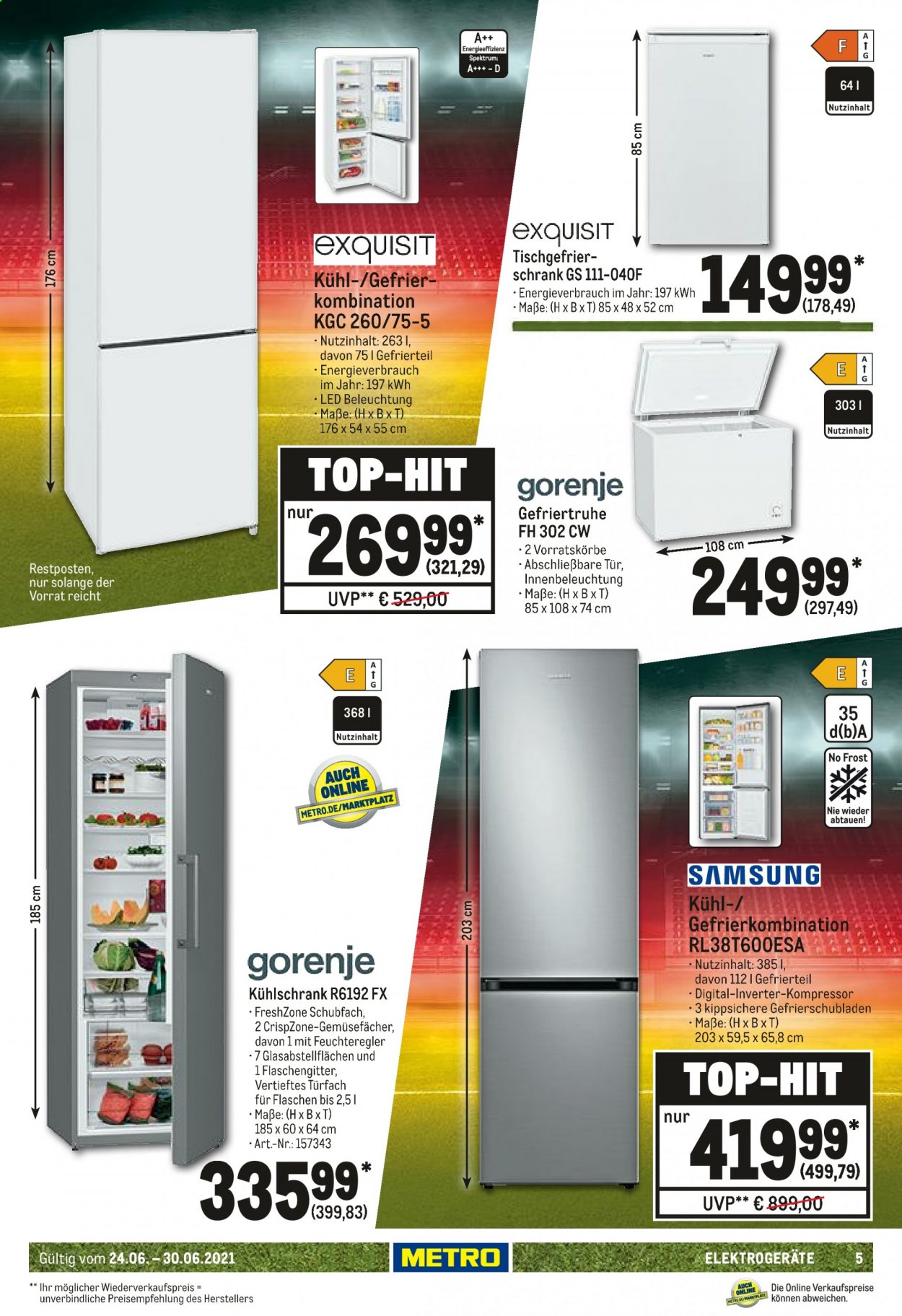 Metro Prospekte  - 24.06.2021 - 30.06.2021. Seite 5
