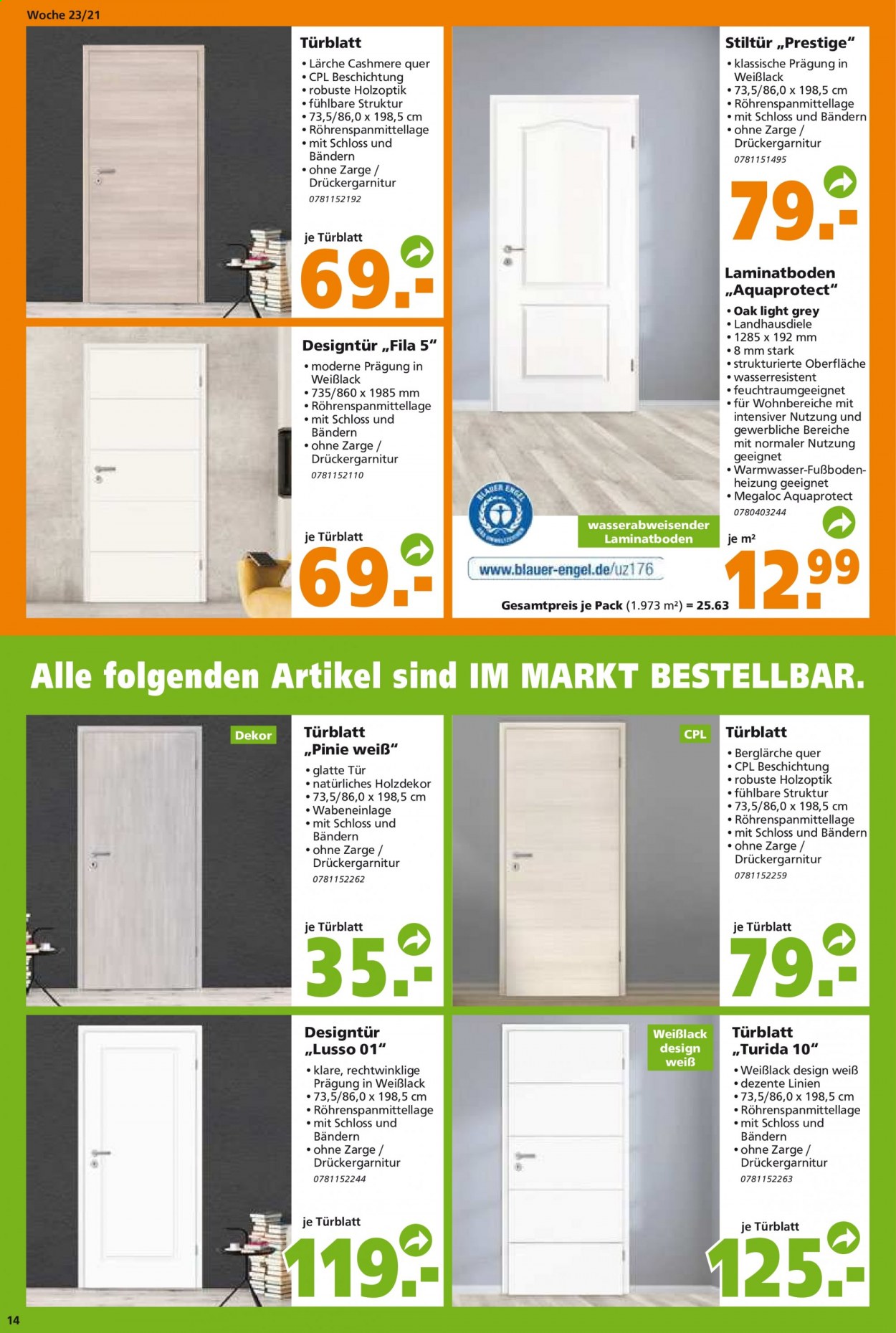 Globus Baumarkt Prospekte  - 8.06.2021 - 15.06.2021. Seite 14