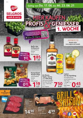 Prospekte Selgros - 17.6.2021 - 23.6.2021.