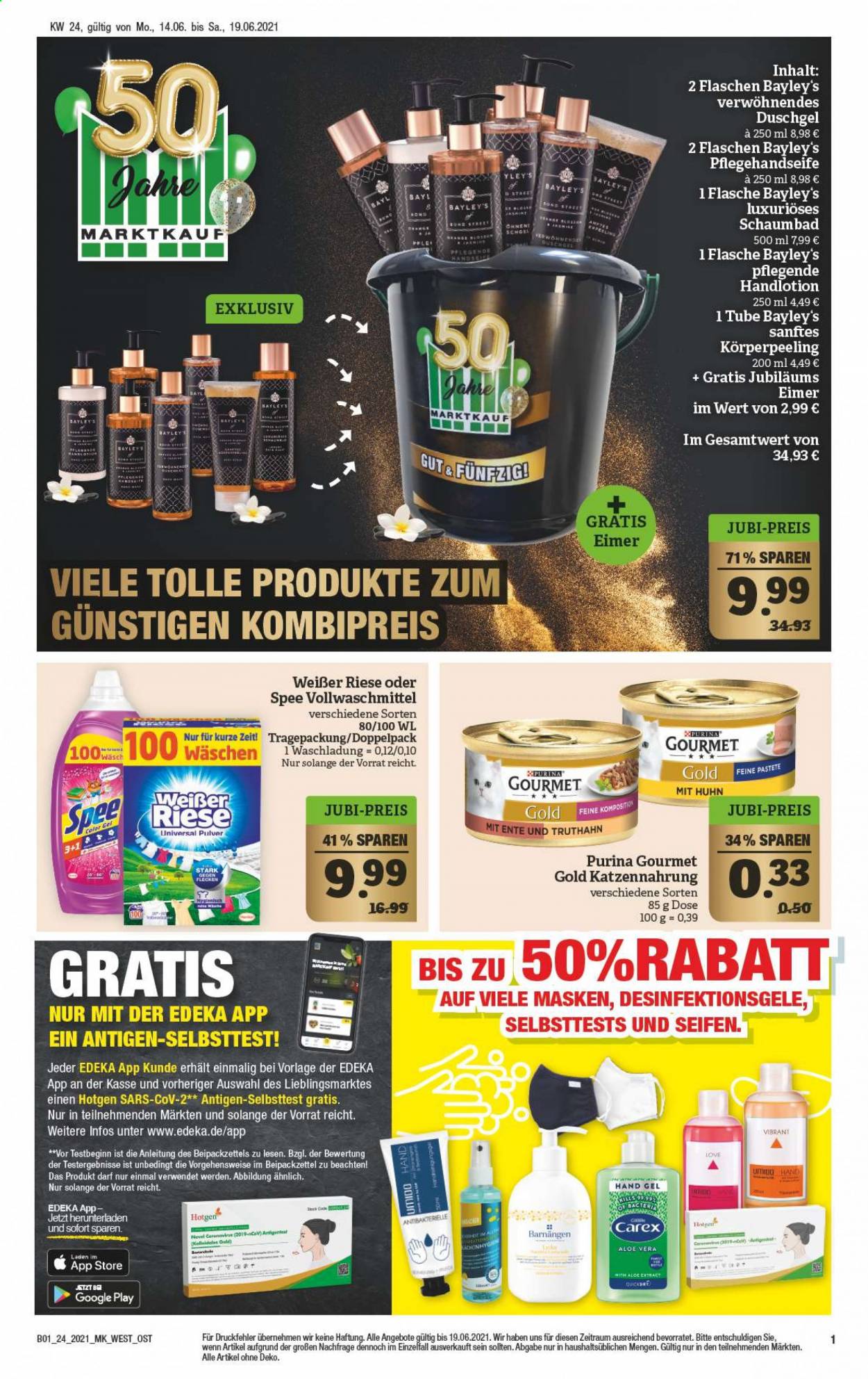 Marktkauf Prospekte  - 14.06.2021 - 19.06.2021. Seite 37