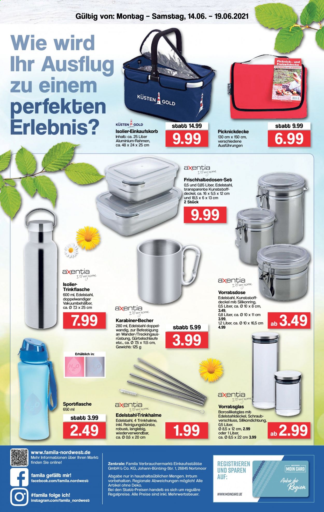 famila Prospekte  - 14.06.2021 - 19.06.2021. Seite 4