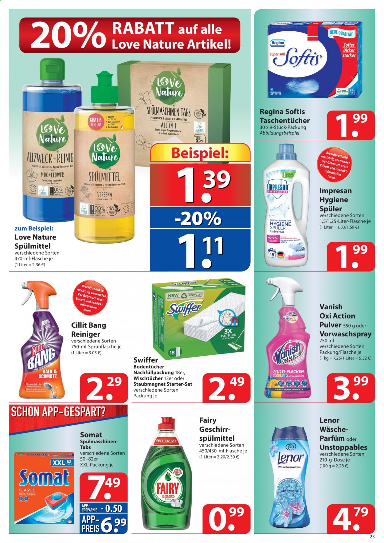famila Prospekte  - 14.06.2021 - 19.06.2021. Seite 23
