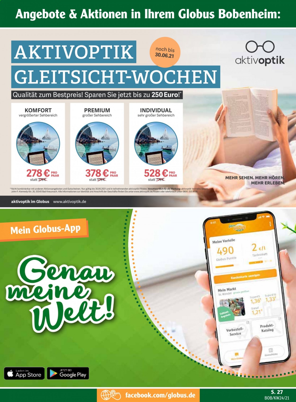 Globus Prospekte  - 14.06.2021 - 19.06.2021. Seite 27