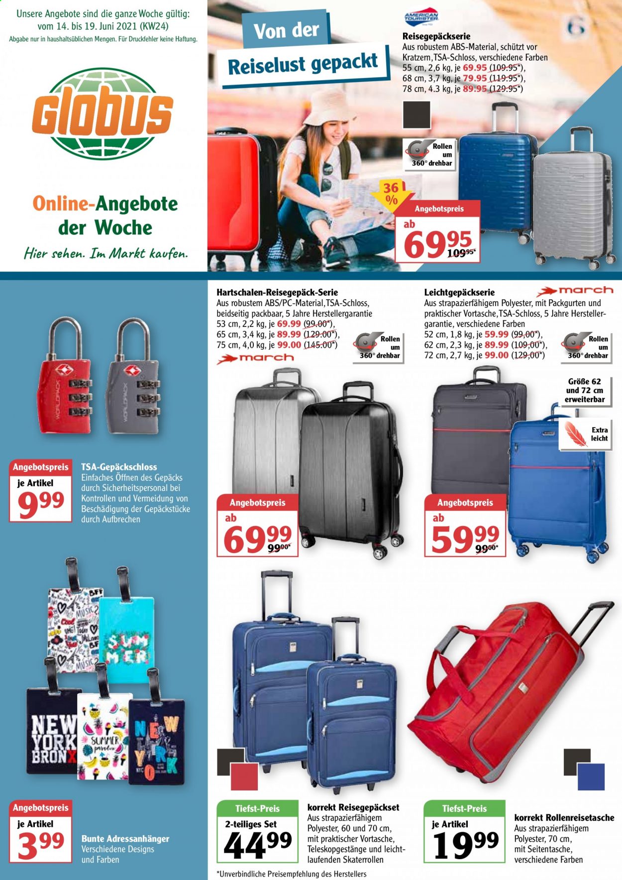 Globus Prospekte  - 14.06.2021 - 19.06.2021. Seite 1