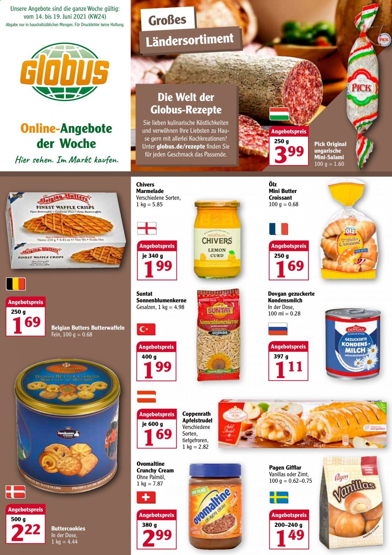 Globus Prospekte  - 14.06.2021 - 19.06.2021. Seite 1