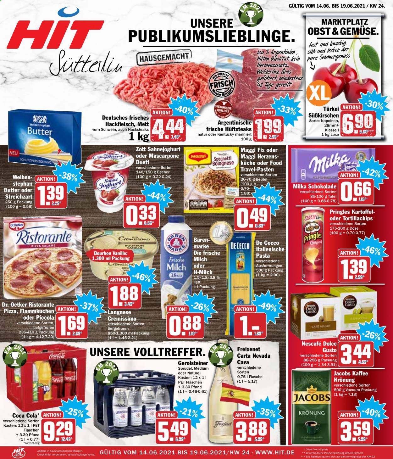 Hit Prospekte  - 14.06.2021 - 19.06.2021. Seite 1