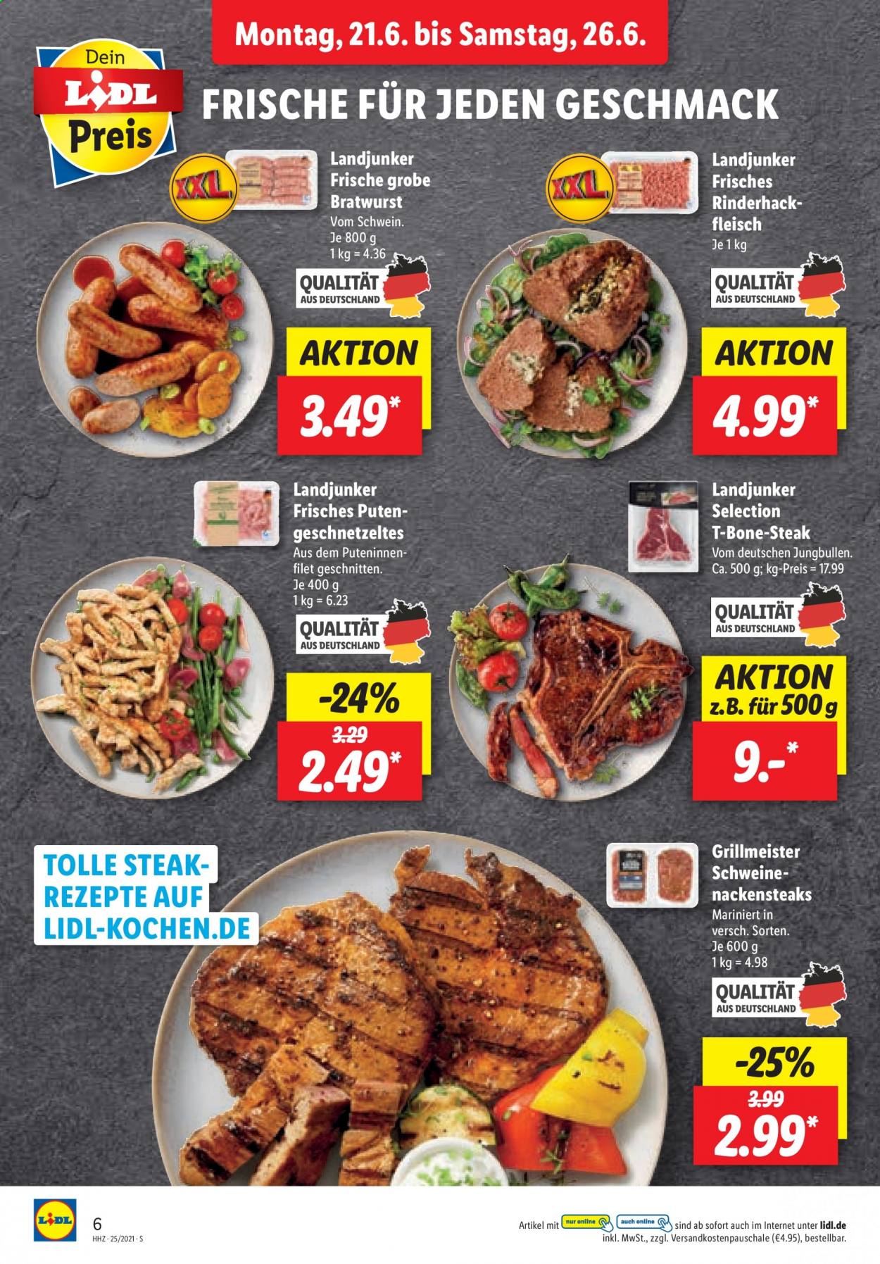 Lidl Prospekte  - 21.06.2021 - 26.06.2021. Seite 6