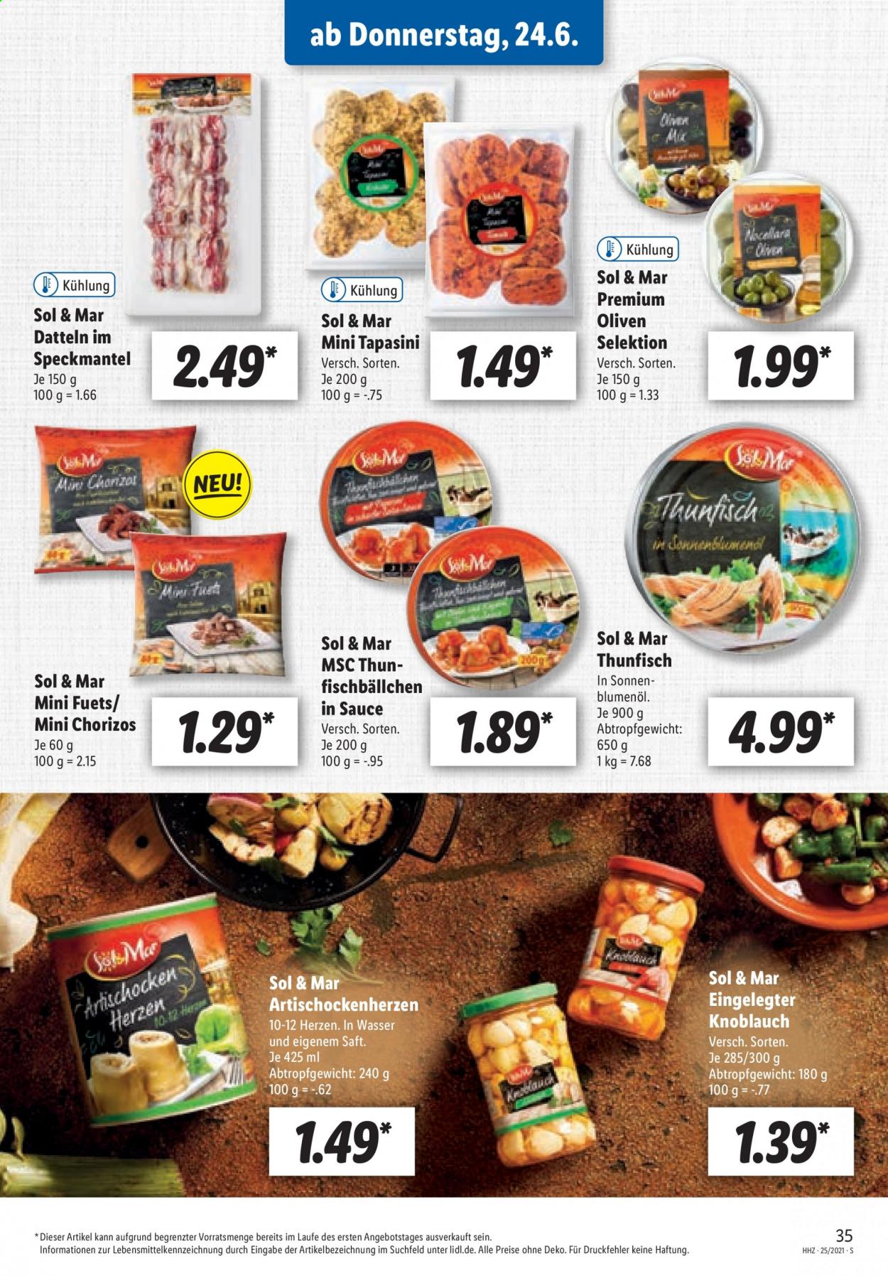 Lidl Prospekte  - 21.06.2021 - 26.06.2021. Seite 35