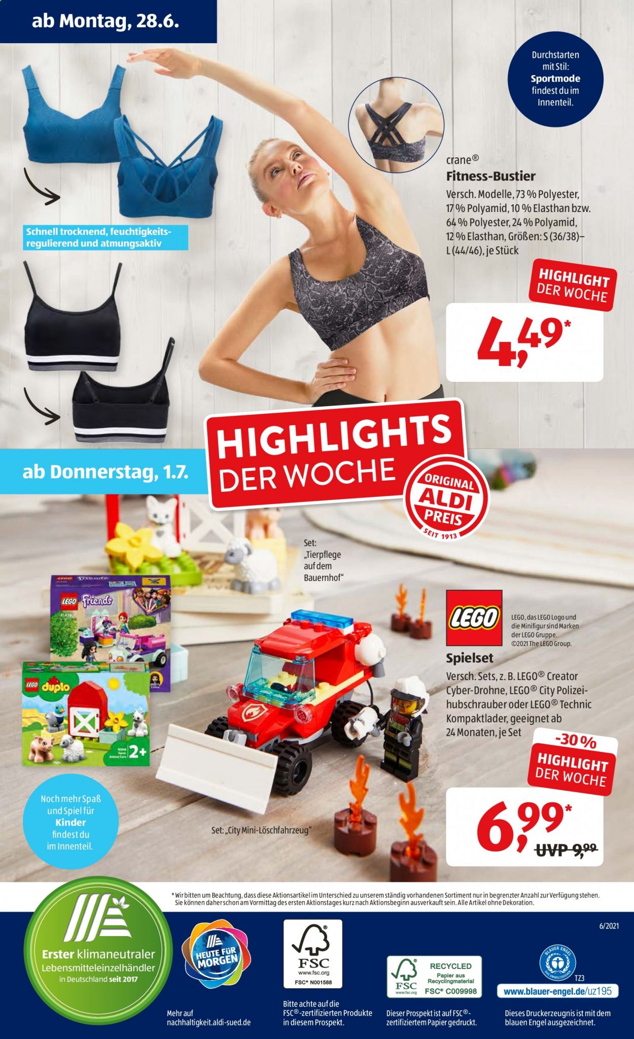ALDI SÜD Prospekte  - 28.06.2021 - 3.07.2021. Seite 36