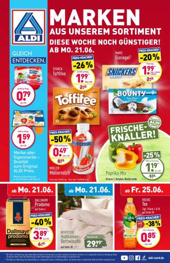 Prospekte ALDI Nord - 21.6.2021 - 26.6.2021.