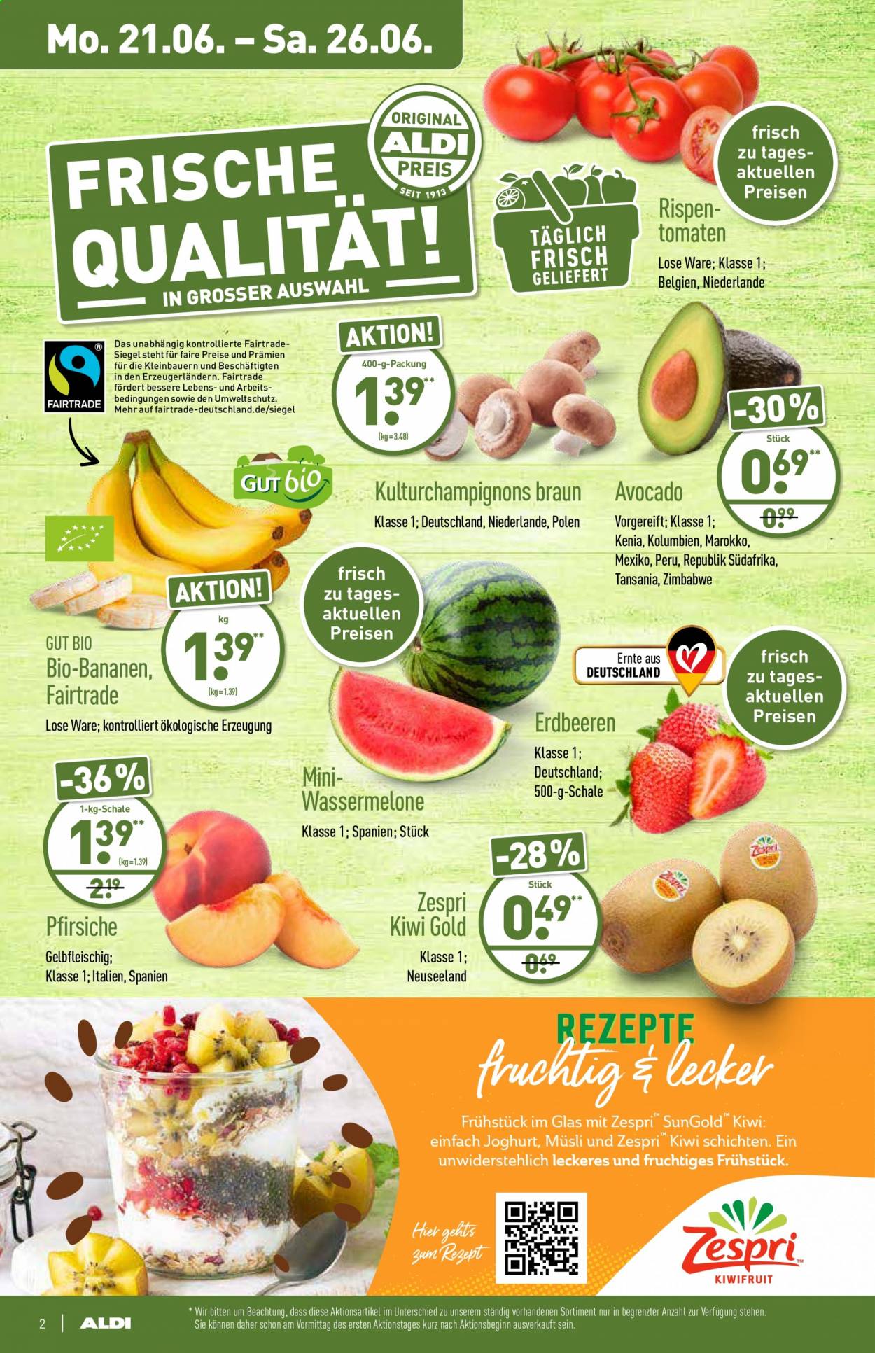 ALDI Nord Prospekte  - 21.06.2021 - 26.06.2021. Seite 2